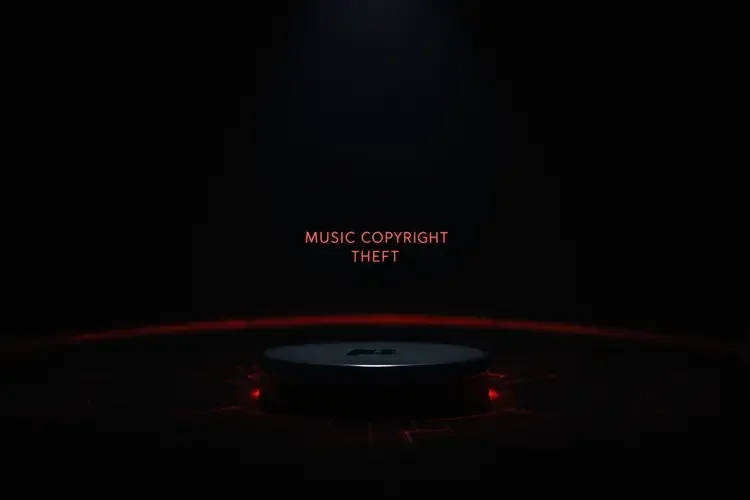 音乐版权乱象：某平台盗用原创歌曲证据链完整 - 吃瓜91爆料实锤配图